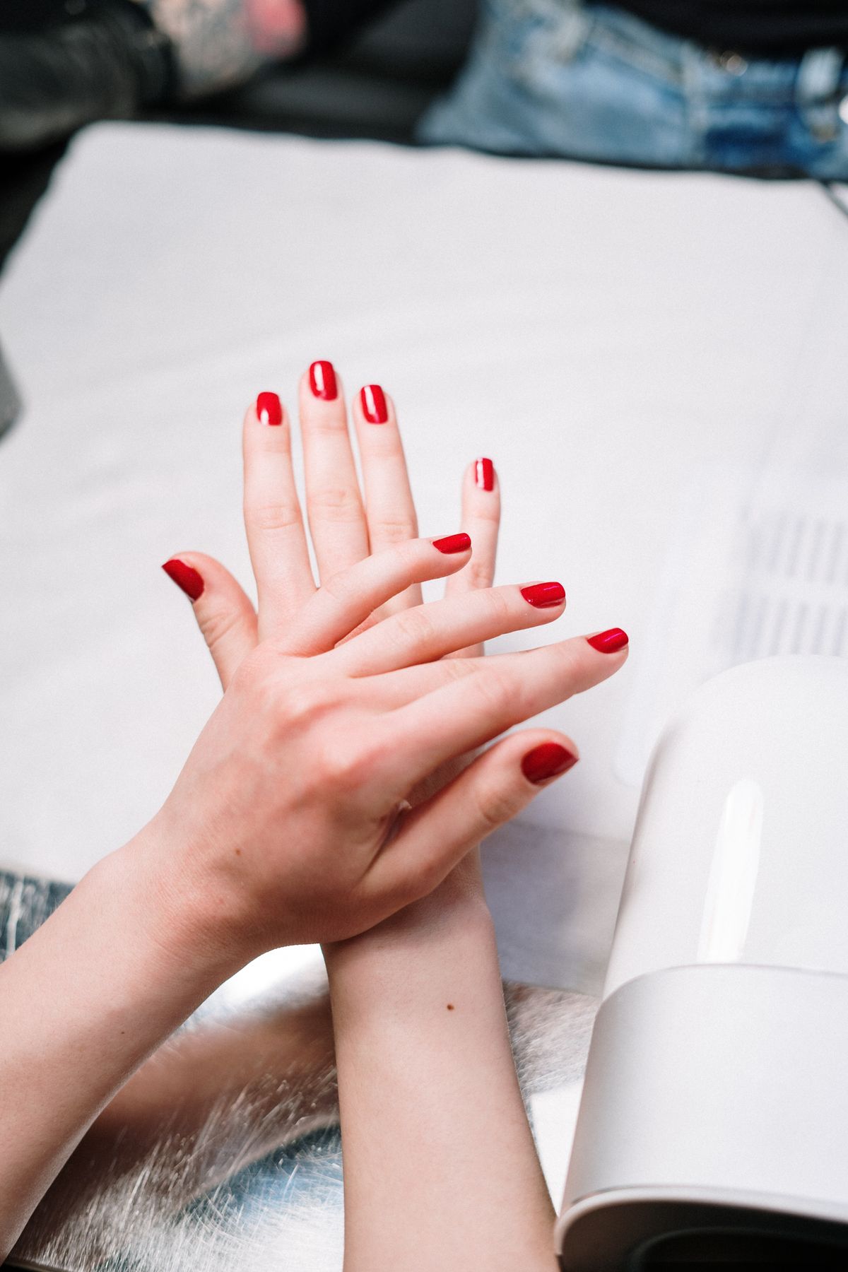 Nail art detail at Lavish Nail Bar